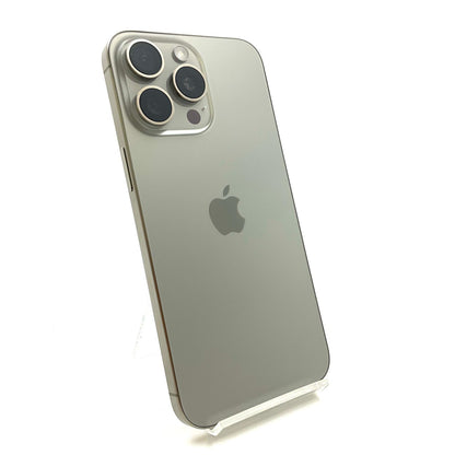 【全額返金保証】【最速発送】Apple iPhone iPhone 15 Pro Max 256GB ナチュラルチタニウム docomo 美品 動作確認済 96%