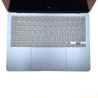 【全額返金保証】【最速発送】Apple MacBook Air 13インチ 2022 Apple M2 8GB SSD 256GB ミッドナイト 93% 美品 動作確認済