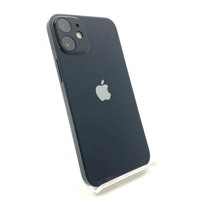 【全額返金保証】【最速発送】Apple iPhone iPhone 12 mini 128GB ブラック au 動作確認済 78%