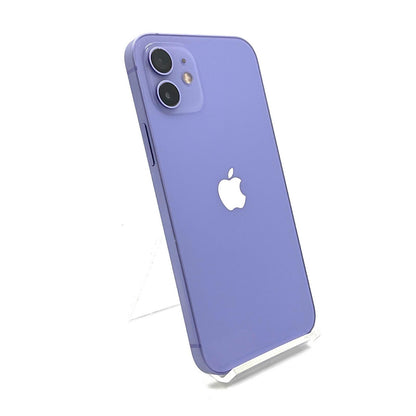 【全額返金保証】【最速発送】Apple iPhone iPhone 12 128GB パープル au 白ロム 動作確認済 75%