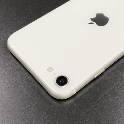 【全額返金保証】【最速発送】Apple iPhone iPhone SE（第3世代） 256GB スターライト Softbank 白ロム 動作確認済 92%