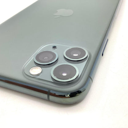 【全額返金保証】【最速発送】Apple iPhone iPhone 11 Pro Max 256GB ミッドナイトグリーン Softbank 白ロム 動作確認済 88%
