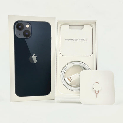 【全額返金保証】【最速発送】Apple iPhone iPhone 13 128GB ミッドナイト Softbank 白ロム 動作確認済 81%