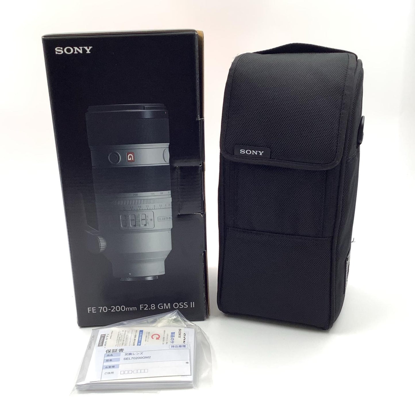 【全額返金保証】【最速発送】Sony FE 70-200mm F2.8 GM OSS II SEL70200GM2 美品 動作確認済