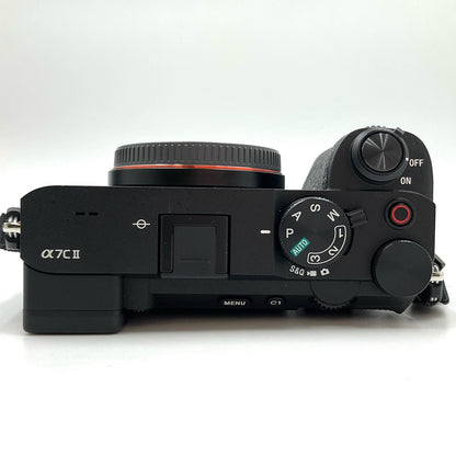 【全額返金保証】【最速発送】Sony デジタル一眼 α7C II ILCE-7CM2 ボディ [ブラック] 動作確認済