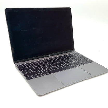【全額返金保証】【最速発送】Apple MacBook 12インチ 2016 1.1 GHz Intel Core m3 8GB SSD 256GB スペースグレイ 87.6% 動作確認済