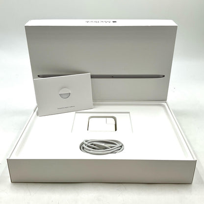 【全額返金保証】【最速発送】Apple MacBook 12インチ 2016 1.1 GHz Intel Core m3 8GB SSD 256GB スペースグレイ 87.6% 動作確認済
