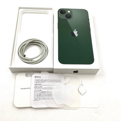 【全額返金保証】【最速発送】Apple iPhone iPhone 13 128GB グリーン docomo 動作確認済 80%