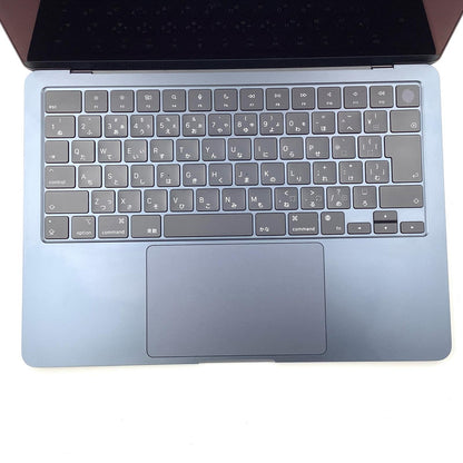 【全額返金保証】【最速発送】Apple MacBook Air 13.6インチ 2024 Apple M3 8GB SSD 256GB ミッドナイト 98.6% 美品 動作確認済