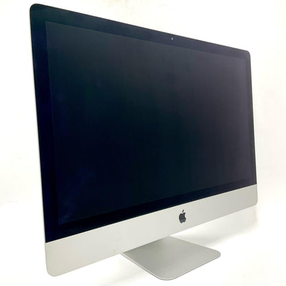 【全額返金保証】【最速発送】Apple iMac 27インチ クアッドコア intel core i5 24GB HDD 1TB SSD 32GB シルバー 動作確認済