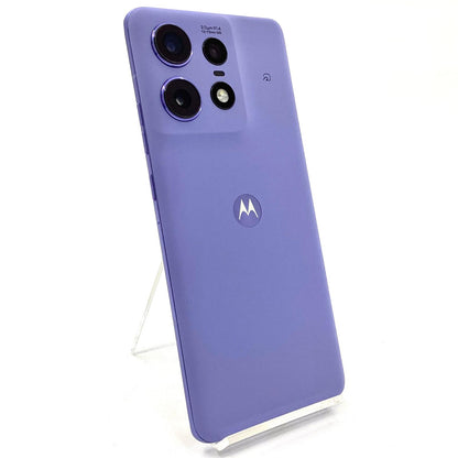 【全額返金保証】【最速発送】Motorola edge 50s pro 256GB リュクスラベンダー Softbank 白ロム 美品 動作確認済