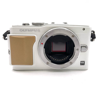 【最速発送】OLYMPUS デジタル一眼 OLYMPUS PEN Lite E-PL5 ボディ ホワイト【難有】