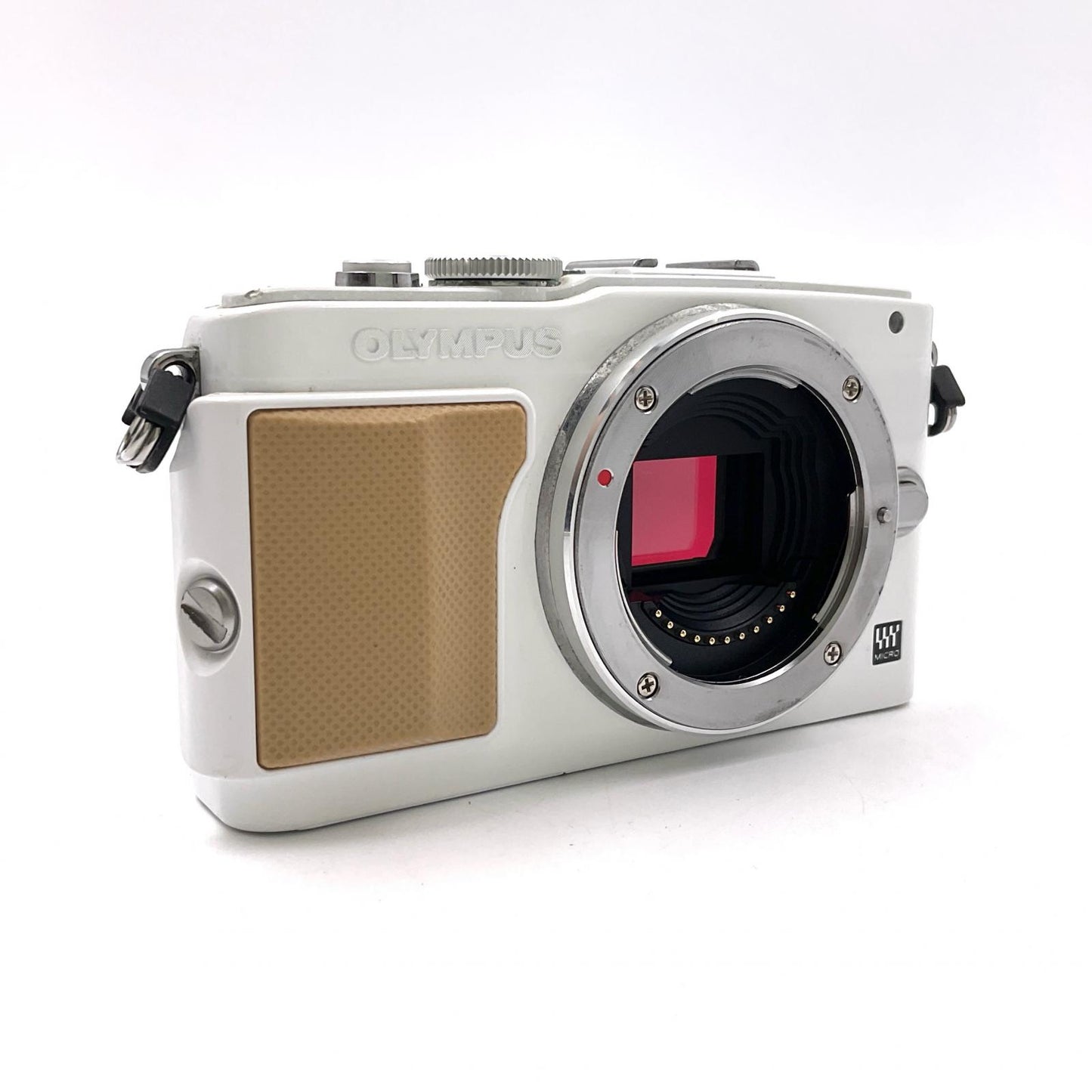 【最速発送】OLYMPUS デジタル一眼 OLYMPUS PEN Lite E-PL5 ボディ ホワイト【難有】