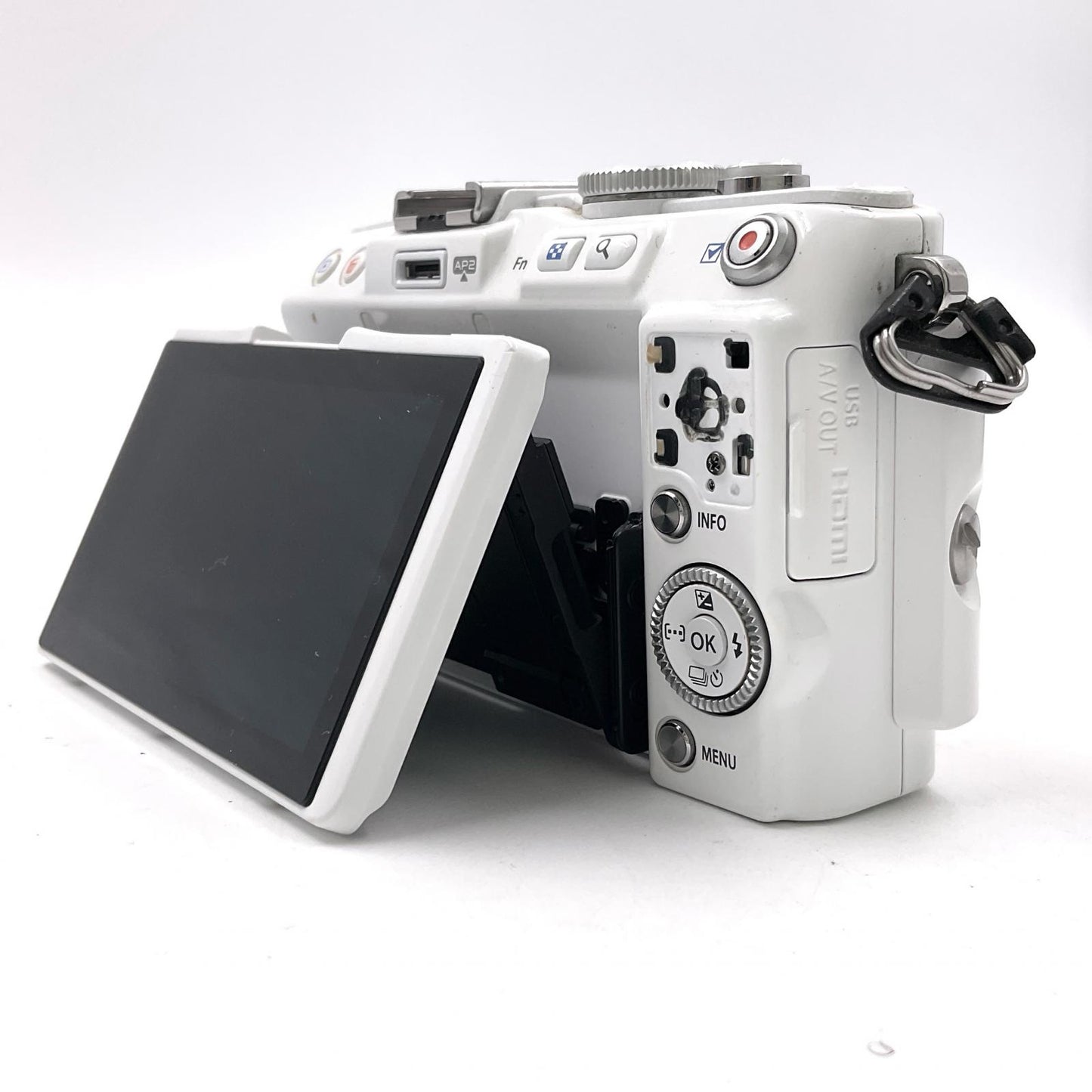 【最速発送】OLYMPUS デジタル一眼 OLYMPUS PEN Lite E-PL5 ボディ ホワイト【難有】