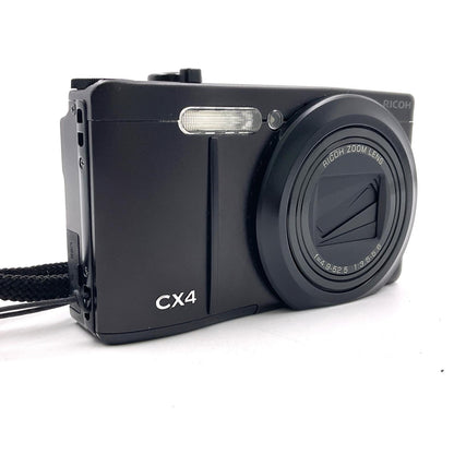 【全額返金保証】【最速発送】RICOH コンパクトデジタルカメラ CX4 [ブラック] 動作確認済