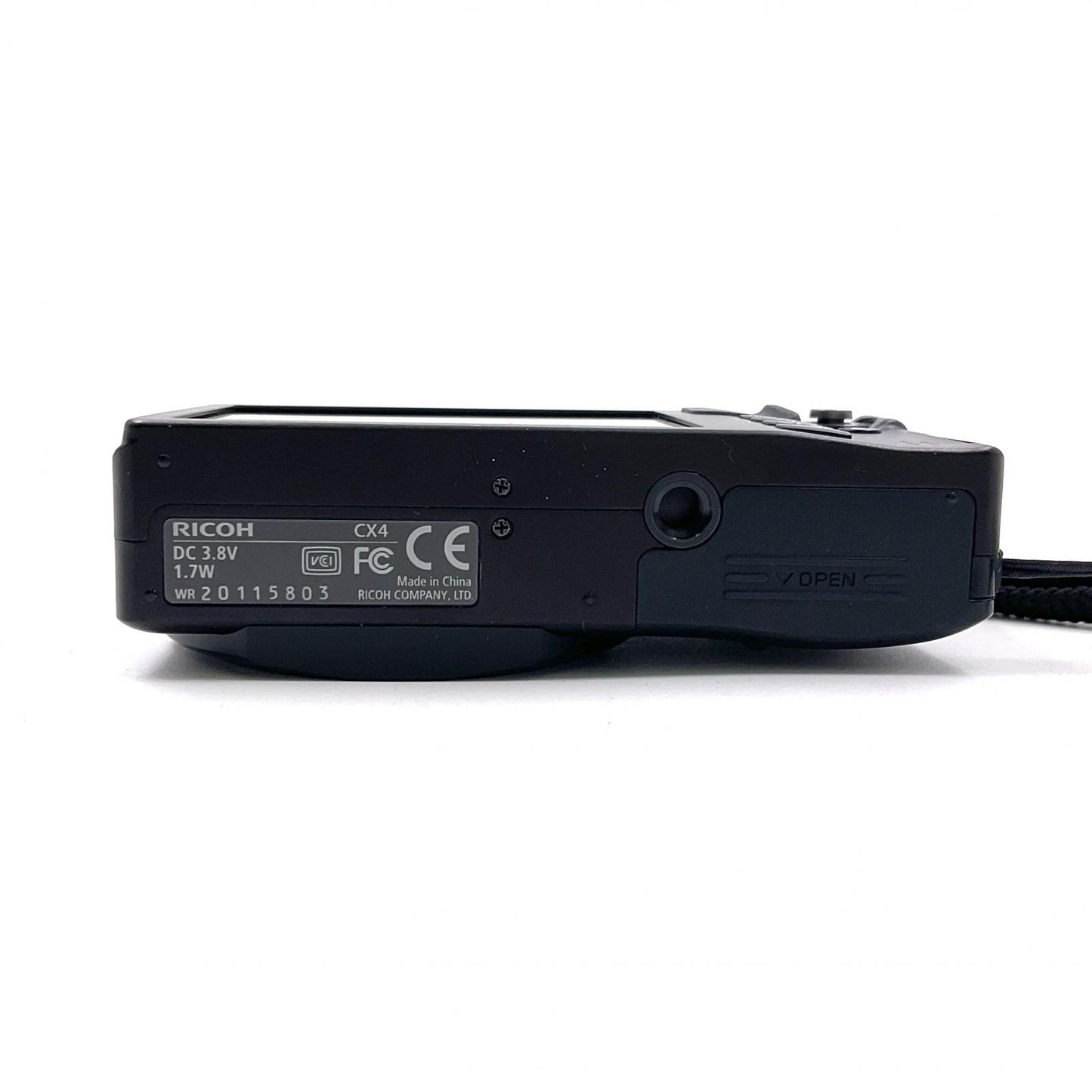 【全額返金保証】【最速発送】RICOH コンパクトデジタルカメラ CX4 [ブラック] 動作確認済