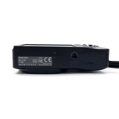 【全額返金保証】【最速発送】RICOH コンパクトデジタルカメラ CX4 [ブラック] 動作確認済