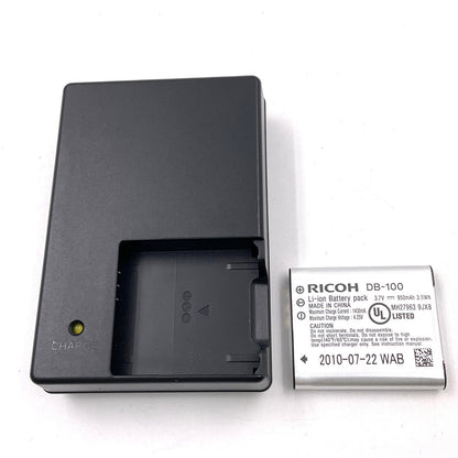 【全額返金保証】【最速発送】RICOH コンパクトデジタルカメラ CX4 [ブラック] 動作確認済