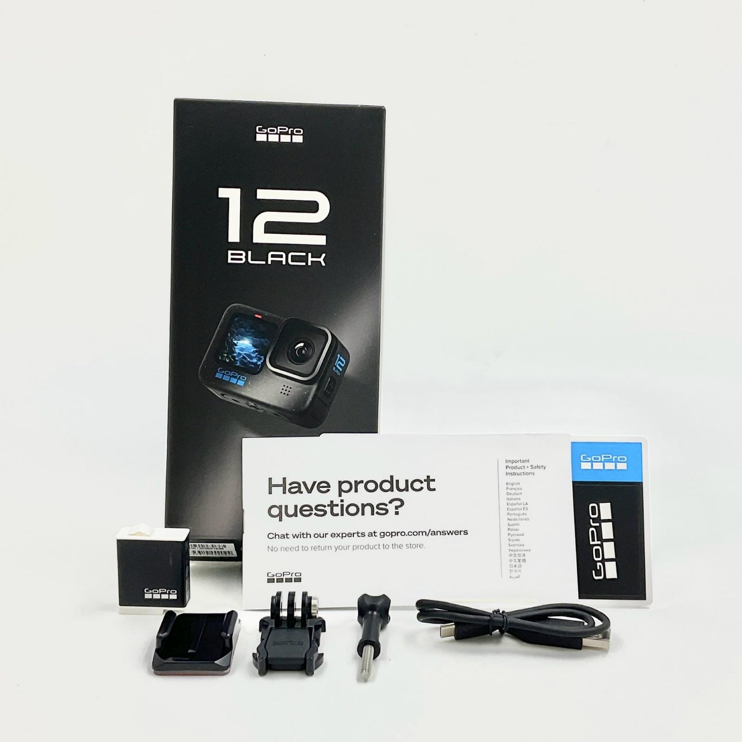 【全額返金保証】【最速発送】GoPro HERO12 BLACK CHDHX-121-FW 動作確認済