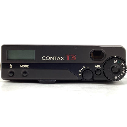 【全額返金保証】【最速発送】CONTAX T3 チタンブラック 後期型  動作確認済