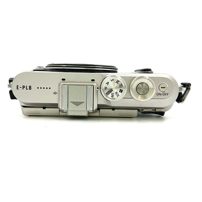 【全額返金保証】【最速発送】OLYMPUS デジタル一眼 PEN E-PL8 14-42mm EZレンズキット [ブラック] ブラック 動作確認済