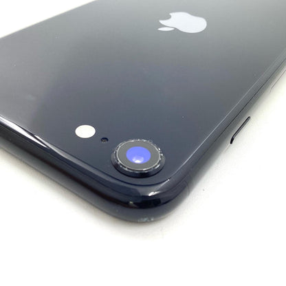 【全額返金保証】【最速発送】Apple iPhone iPhone SE（第3世代） 64GB ミッドナイト au 白ロム 動作確認済 86%