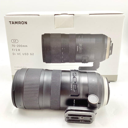 【全額返金保証】【最速発送】TAMRON SP 70-200mm F/2.8 Di VC USD G2 (Model A025) [ニコン用] 動作確認済