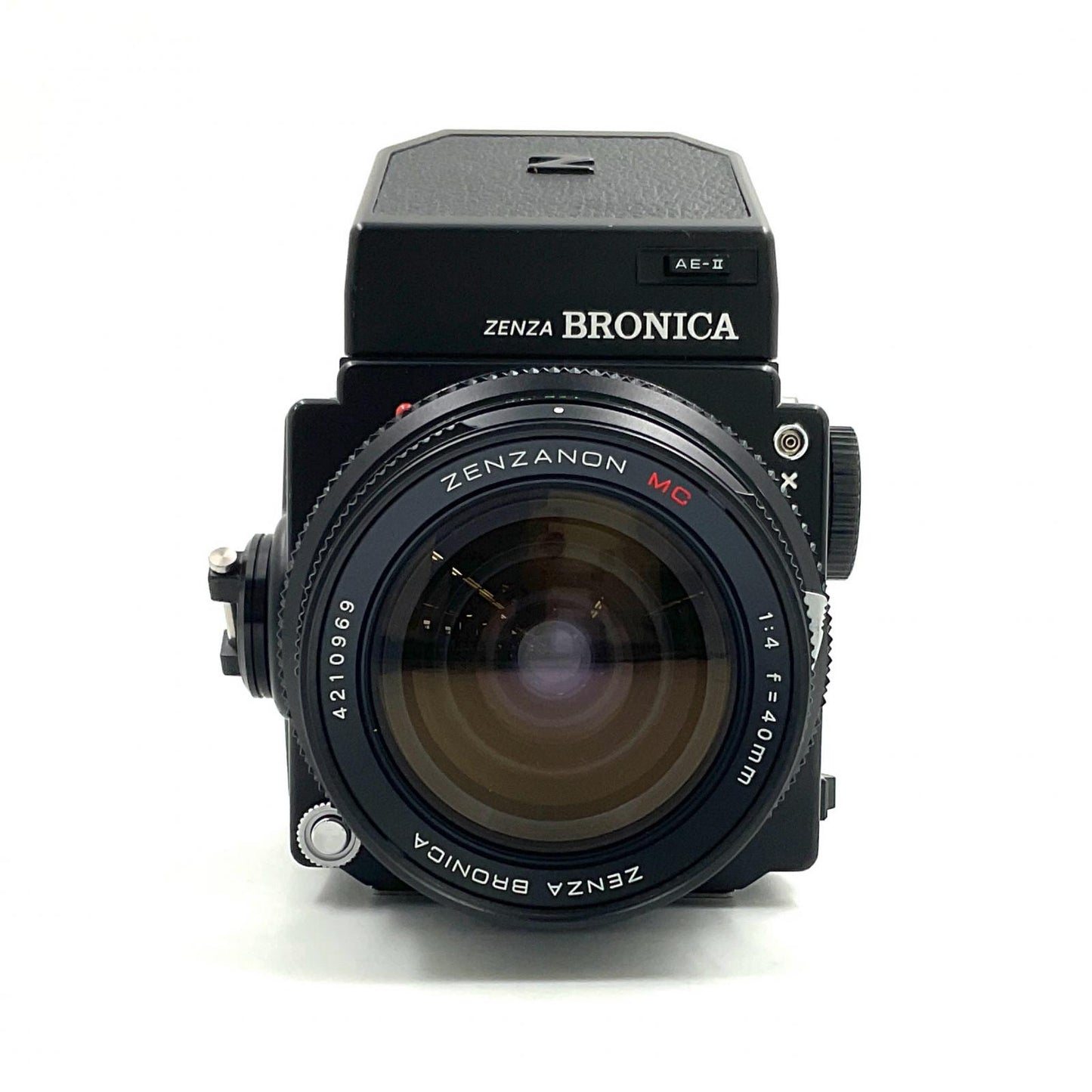 【最速発送】Zenza Bronica  ETR AE-Ⅱファインダー　+ ZENZANON MC 40mm F4【難有】