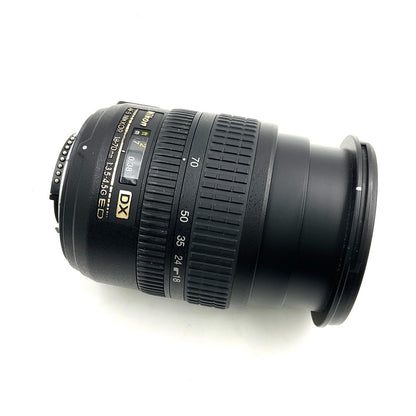 【全額返金保証】【最速発送】Nikon AF-S DX Zoom-Nikkor 18-70mm f/3.5-4.5G IF-ED 動作確認済