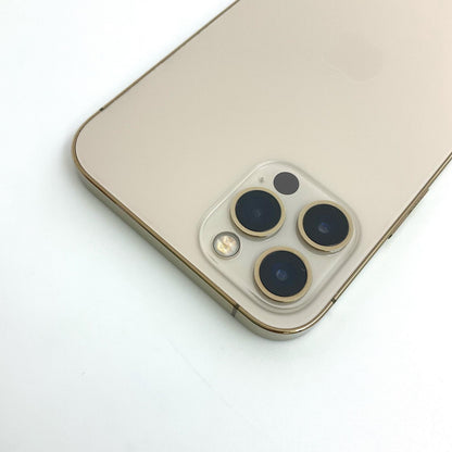 【全額返金保証】【最速発送】Apple iPhone iPhone 12 Pro 128GB ゴールド 楽天モバイル 白ロム 動作確認済 83%