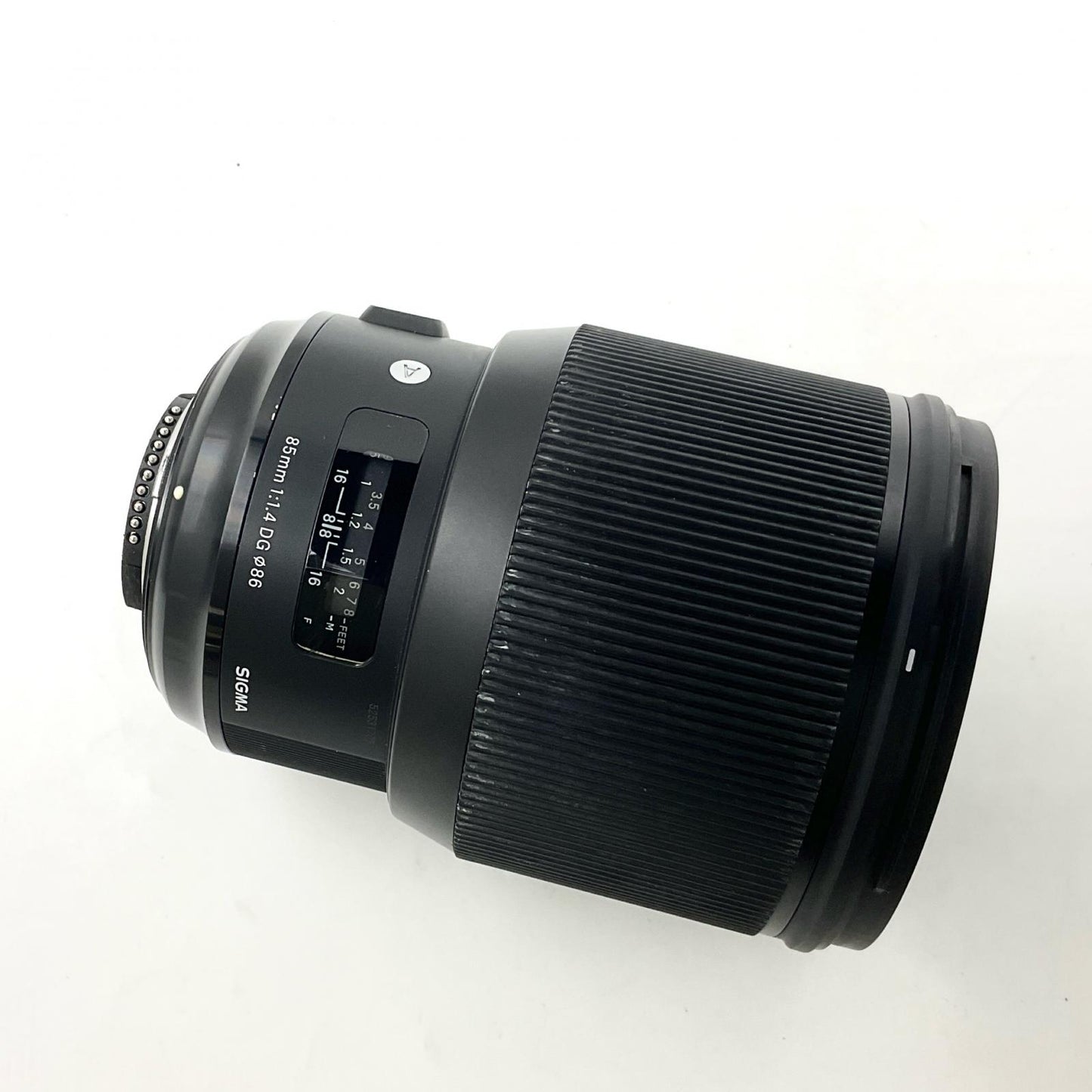 【全額返金保証】【最速発送】SIGMA 85mm F1.4 DG HSM [ニコン用] 動作確認済