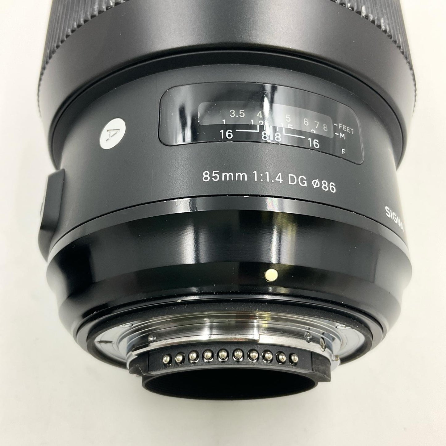 【全額返金保証】【最速発送】SIGMA 85mm F1.4 DG HSM [ニコン用] 動作確認済