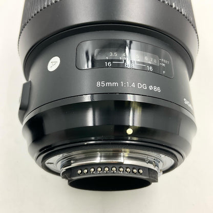 【全額返金保証】【最速発送】SIGMA 85mm F1.4 DG HSM [ニコン用] 動作確認済