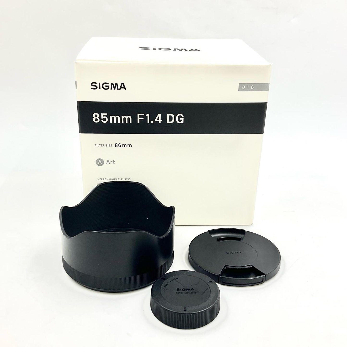 【全額返金保証】【最速発送】SIGMA 85mm F1.4 DG HSM [ニコン用] 動作確認済