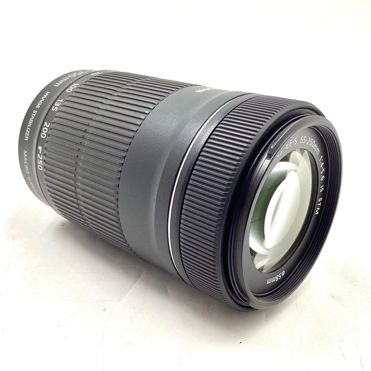 【全額返金保証】【最速発送】Canon EF-S55-250mm F4-5.6 IS STM 美品 動作確認済