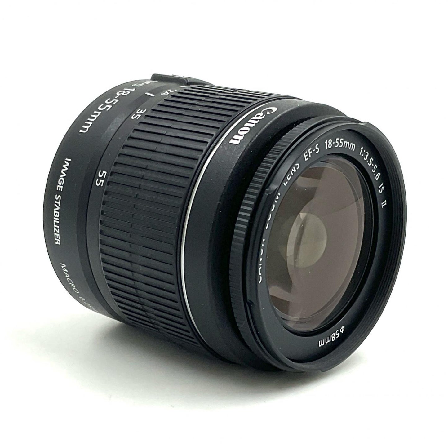 【全額返金保証】【最速発送】Canon EF-S18-55mm F3.5-5.6 IS II 美品 動作確認済