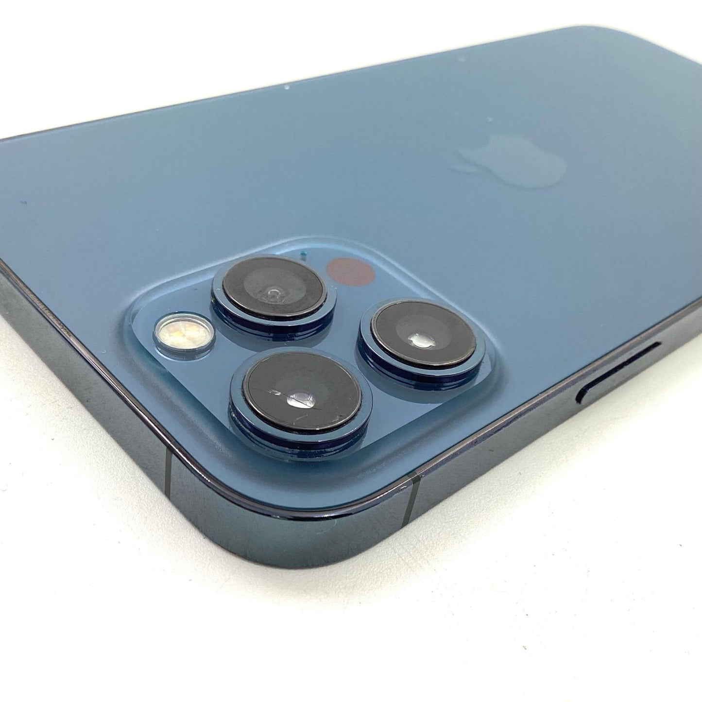 【全額返金保証】【最速発送】Apple iPhone iPhone Pro Max 12 Pro Max 128GB パシフィックブルー au SIMフリー 白ロム 動作確認済 85%