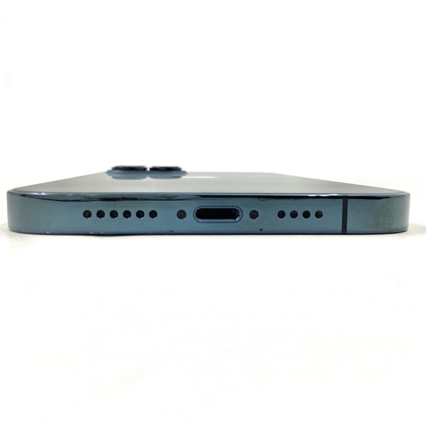 【全額返金保証】【最速発送】Apple iPhone iPhone Pro Max 12 Pro Max 128GB パシフィックブルー au SIMフリー 白ロム 動作確認済 85%