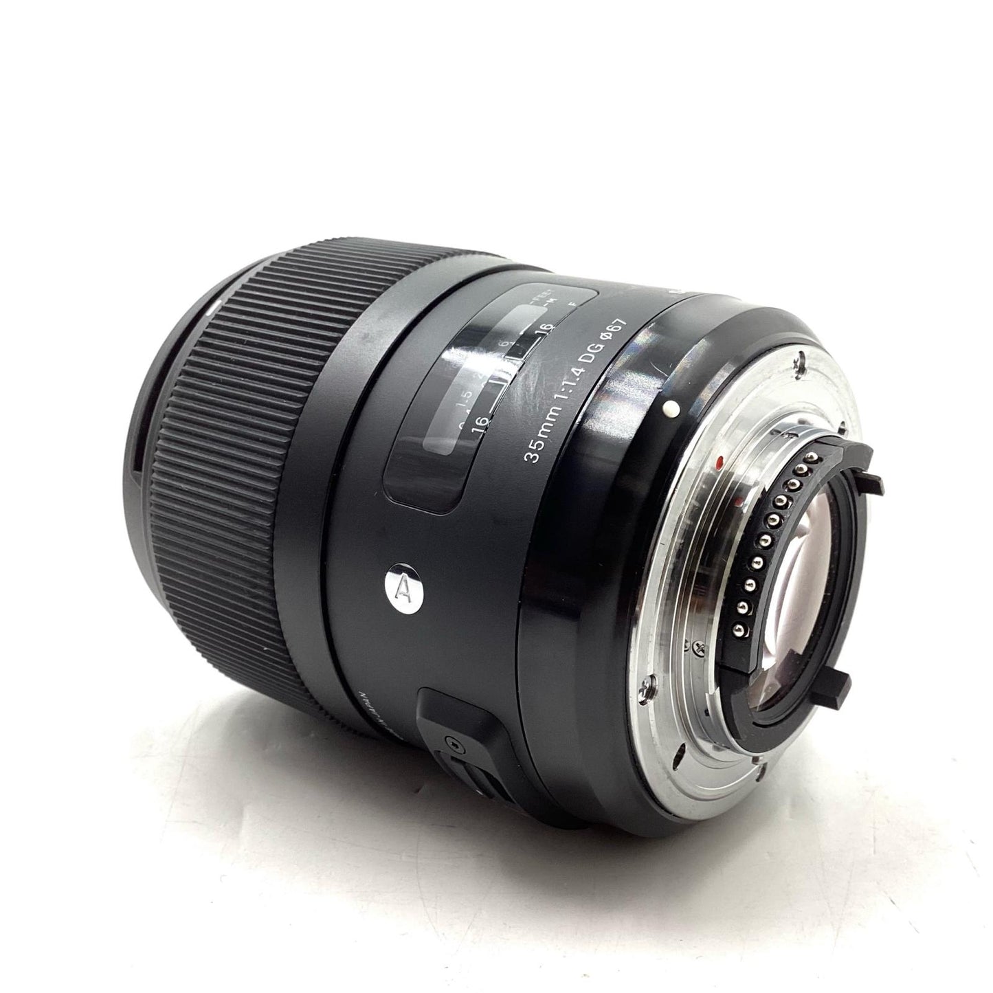 【全額返金保証】【最速発送】SIGMA 35mm F1.4 DG HSM [ニコン用] 動作確認済