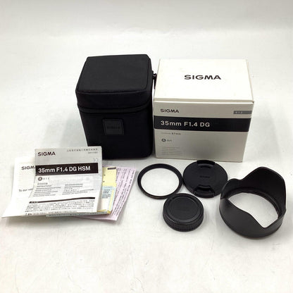 【全額返金保証】【最速発送】SIGMA 35mm F1.4 DG HSM [ニコン用] 動作確認済