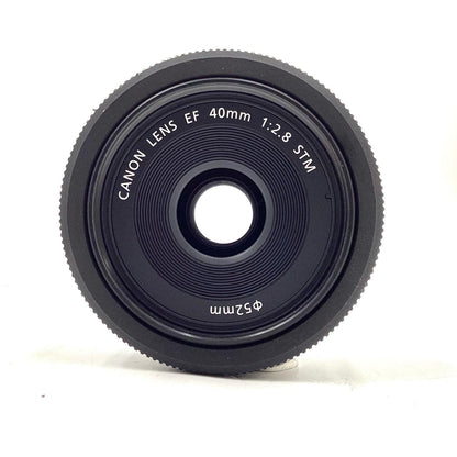 【全額返金保証】【最速発送】Canon EF40mm F2.8 STM 美品 動作確認済