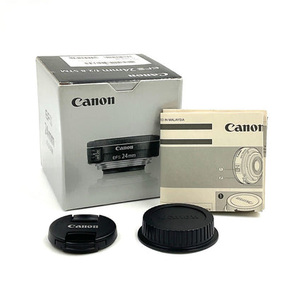 【全額返金保証】【最速発送】Canon EF-S24mm F2.8 STM 動作確認済