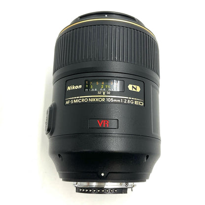 【全額返金保証】【最速発送】Nikon AF-S VR Micro-Nikkor 105mm f/2.8G IF-ED 動作確認済