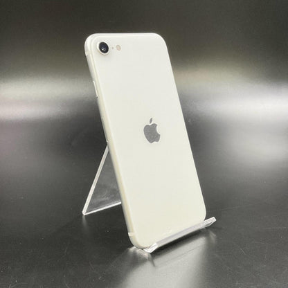 【全額返金保証】【最速発送】Apple iPhone iPhone SE（第2世代） 128GB ホワイト SIMフリー 白ロム 動作確認済 73%