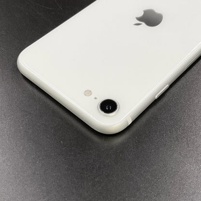 【全額返金保証】【最速発送】Apple iPhone iPhone SE（第2世代） 128GB ホワイト SIMフリー 白ロム 動作確認済 73%