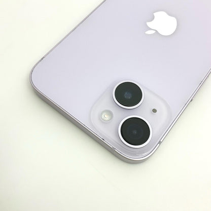 【全額返金保証】【最速発送】Apple iPhone iPhone 14 128GB パープル docomo SIMフリー 白ロム 動作確認済