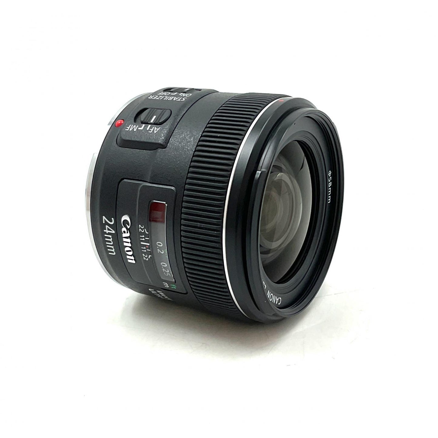 【全額返金保証】【最速発送】Canon EF24mm F2.8 IS USM 美品 動作確認済