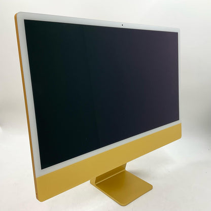 【全額返金保証】【最速発送】Apple iMac 24インチ M3 8コア 16GB SSD 256GB イエロー 超美品 動作確認済