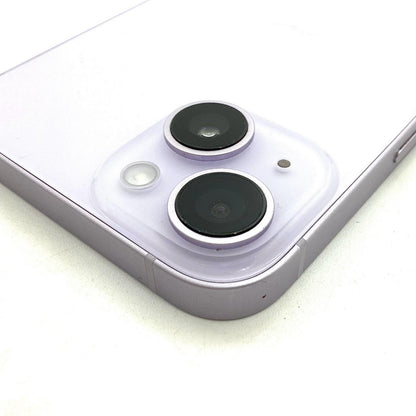 【全額返金保証】【最速発送】Apple iPhone iPhone 14 128GB パープル SIMフリー 白ロム 動作確認済 84%