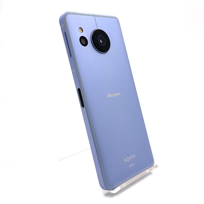 【全額返金保証】【最速発送】SHARP AQUOS sence8 128GB ブルー docomo SH-54D 白ロム 動作確認済